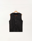 Mosaic Pattern Xiangyun Silk Vest