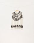 Pull en laine d'alpaga Fair Isle