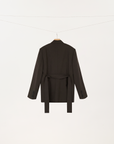 The Sculptural Peak Lapel Blazer
