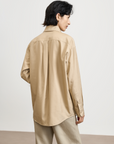 Pure Silk Relaxed Shirt