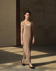 Layered Cotton Blend Two-Piece Dress