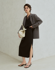 Virgin Wool Tailored Blazer