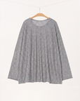 Lightweight Wool Long Sleeve Top