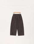 Cocoa Brown Wide Leg Jeans