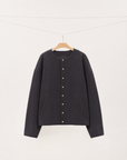 Minimalist Air Layer Jacket with Silk Blend Lining