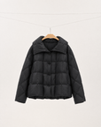 Japanese Textured Nylon Goose Down Puffer Jacket