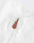 Linen Half-Zip Jacket
