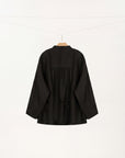 Xiangyun Silk Pleated Blouse