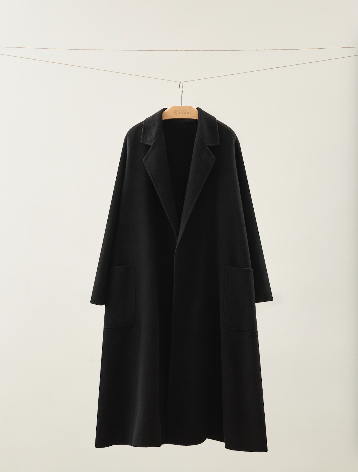 Classic Cashmere Black Coat