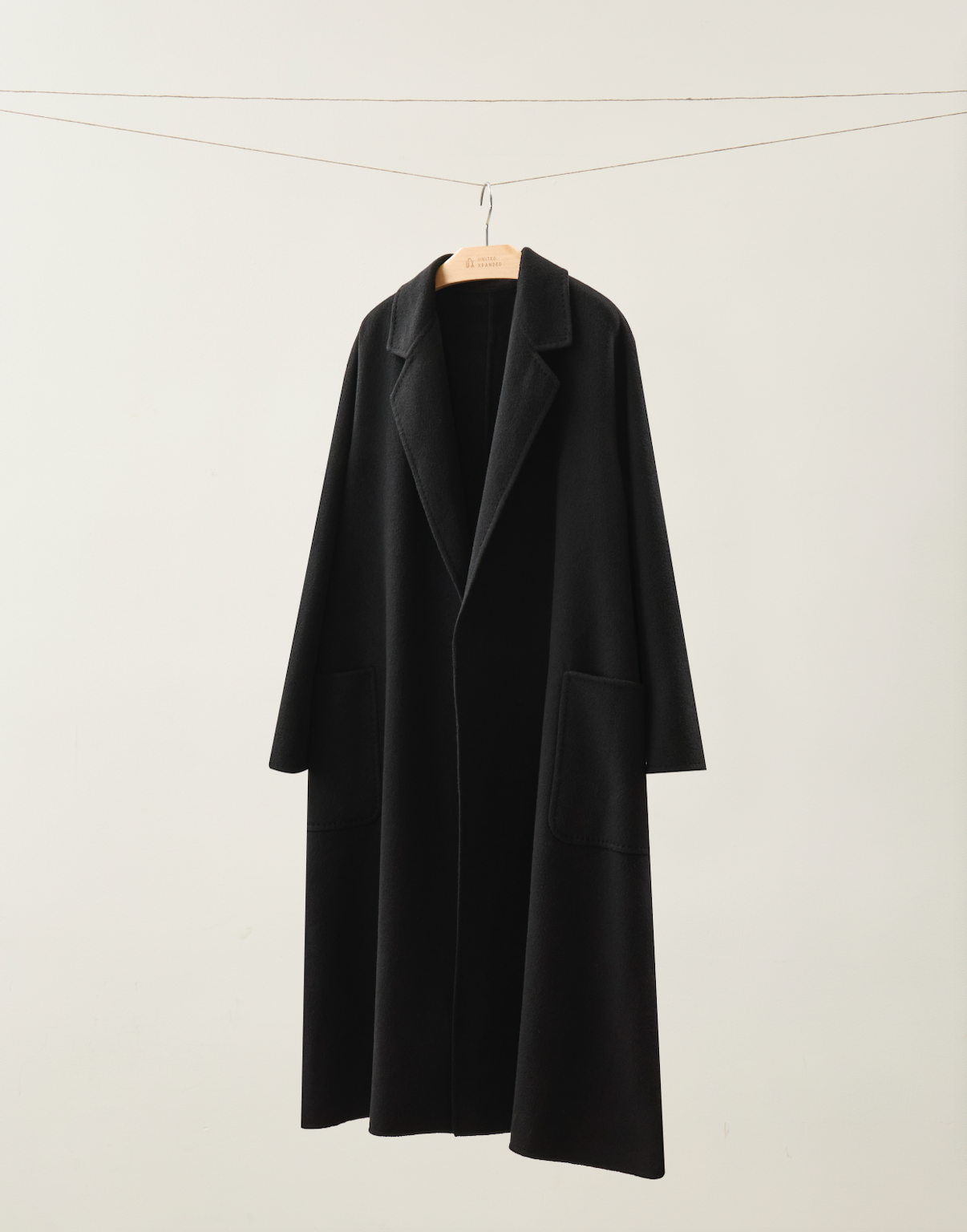 Classic Cashmere Black Coat