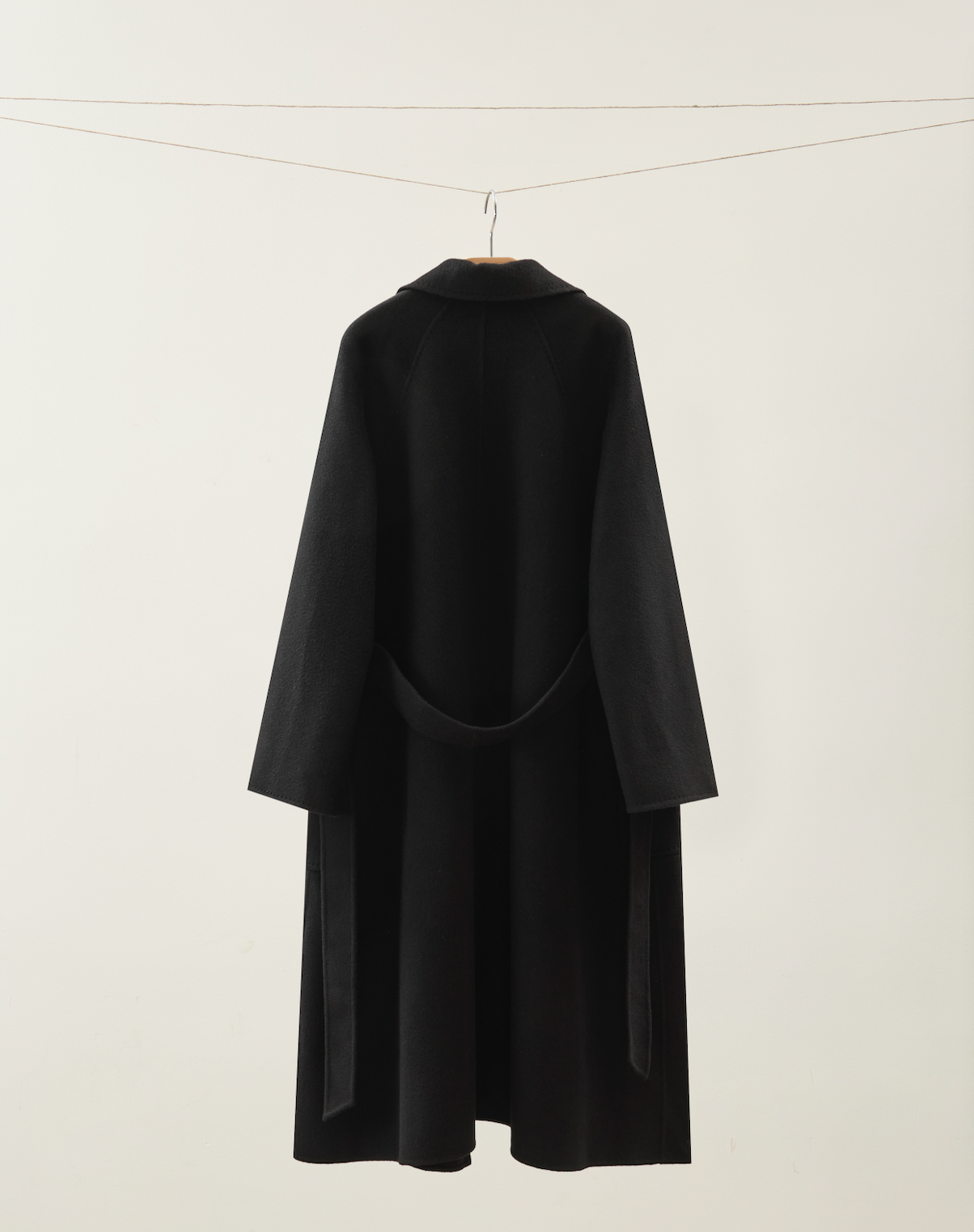 Classic Cashmere Black Coat
