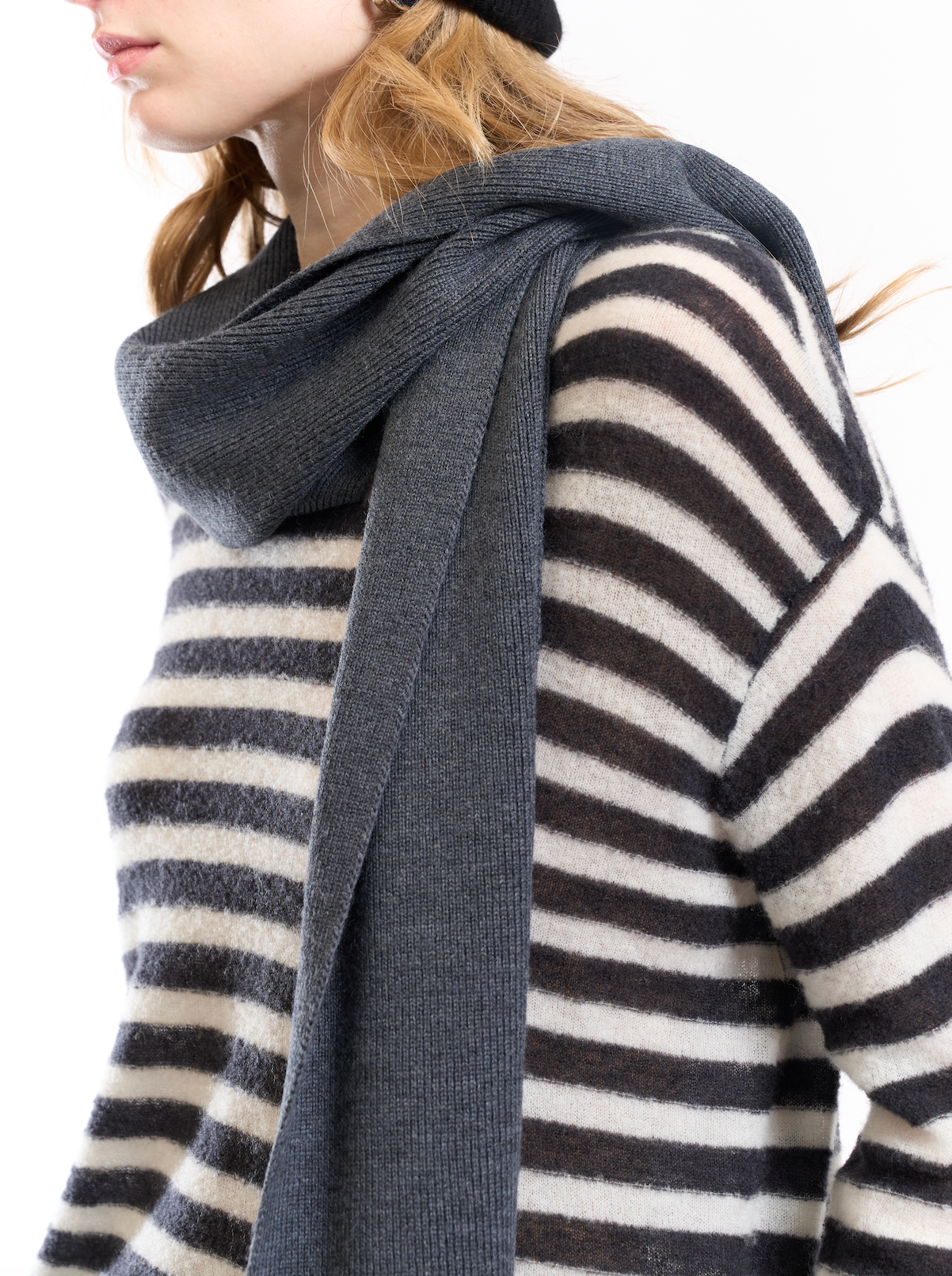 Classic Striped Wool Sweater
