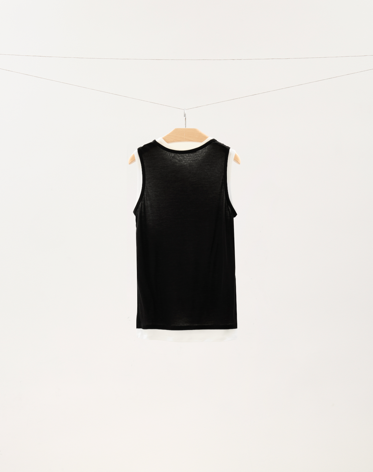 Color-Block Layered Tank Top Set