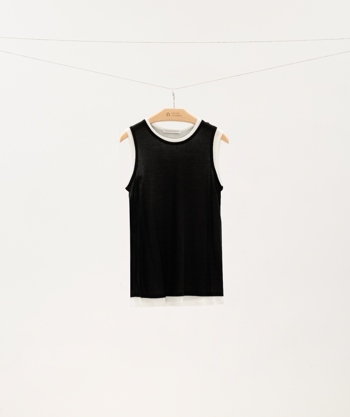 Color-Block Layered Tank Top Set