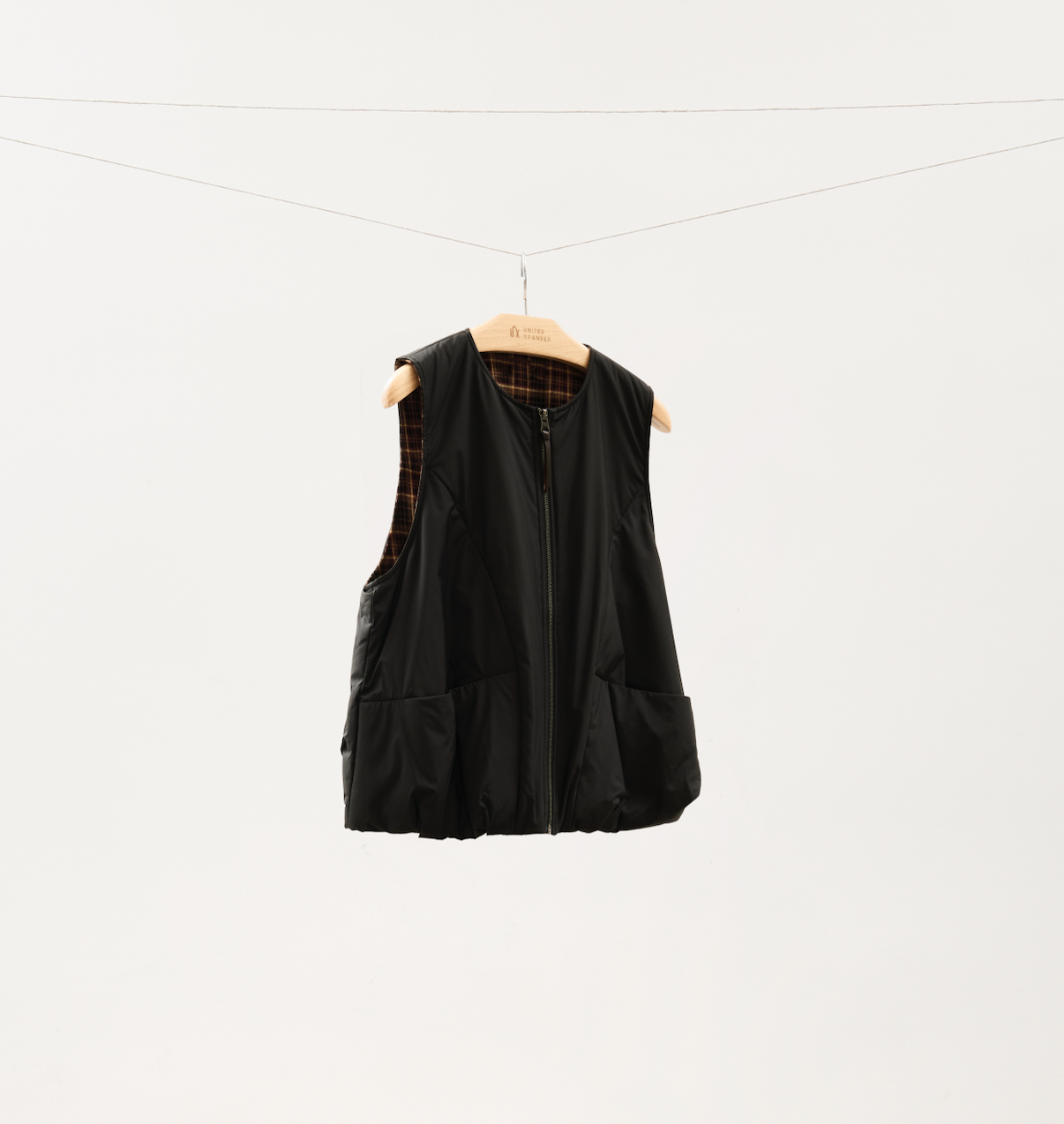 Quilted Bubble Patchwork Vest