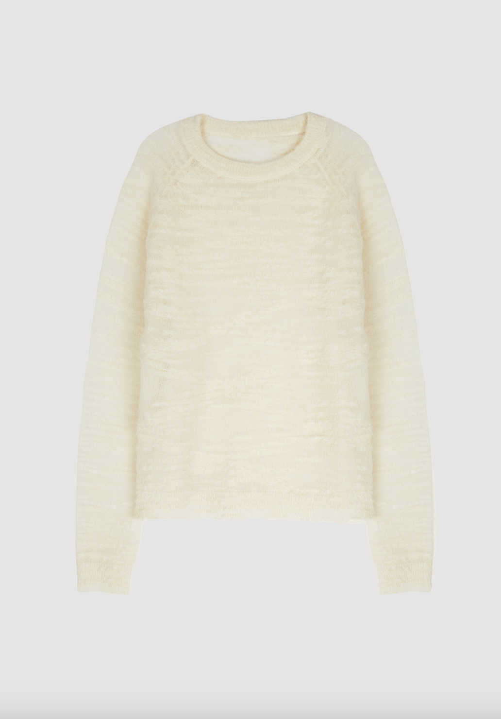 Textured Wool &amp; Alpaca Sweater