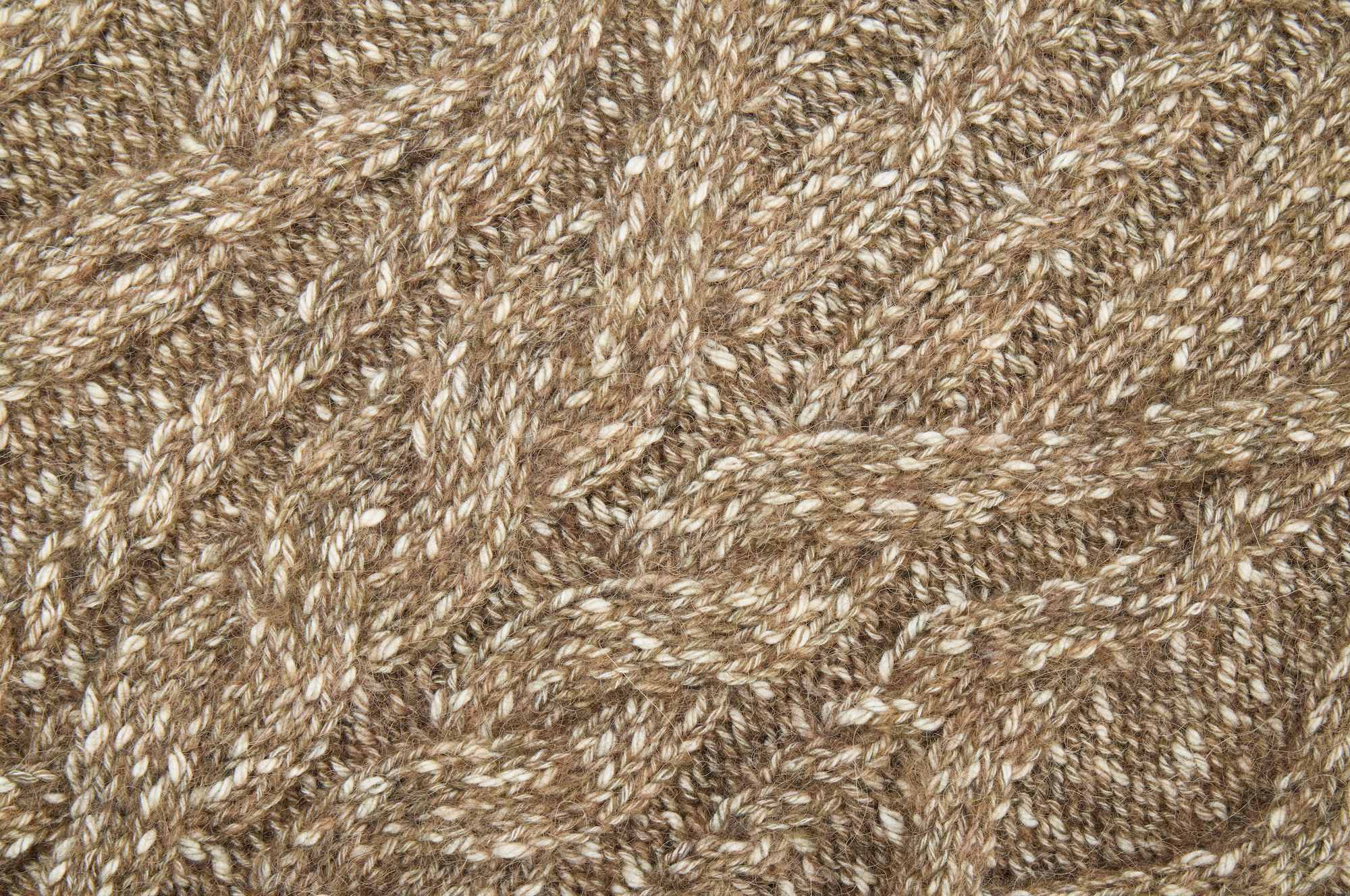 Cable-Knit Crewneck Sweater