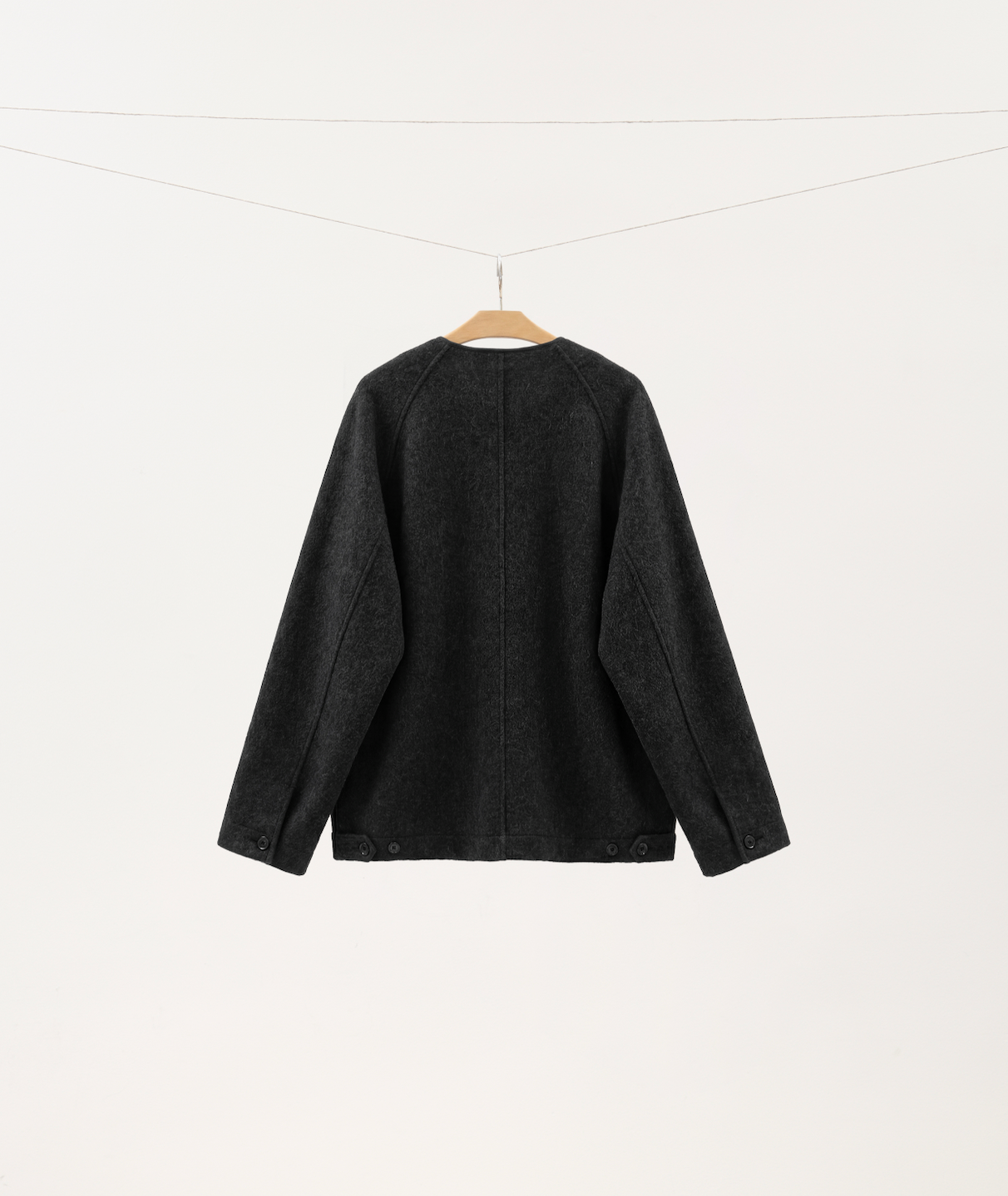Classic Alpaca Wool Blend Coat