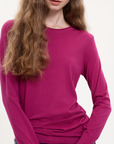 Soft Cotton Long Sleeve Top