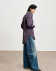Relaxed Cotton Button-Up Shirt