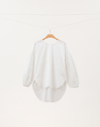 Cotton Lace Back Blouse