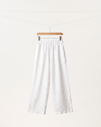 Omi Bleached Cotton Tapered Pants