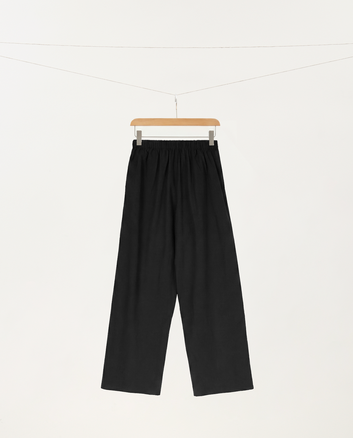 Omi Bleached Cotton Tapered Pants