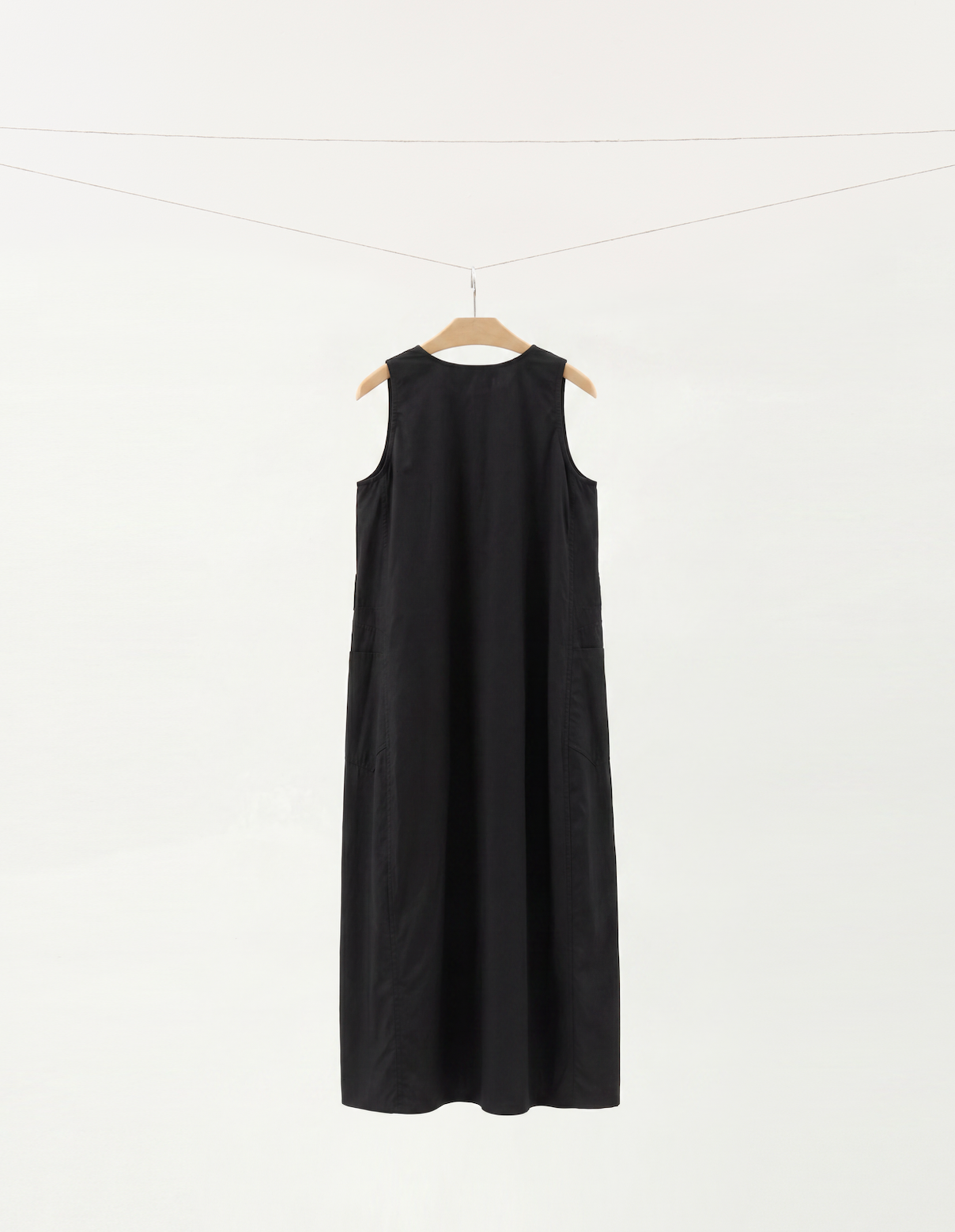 Cotton Sleeveless Maxi Dress