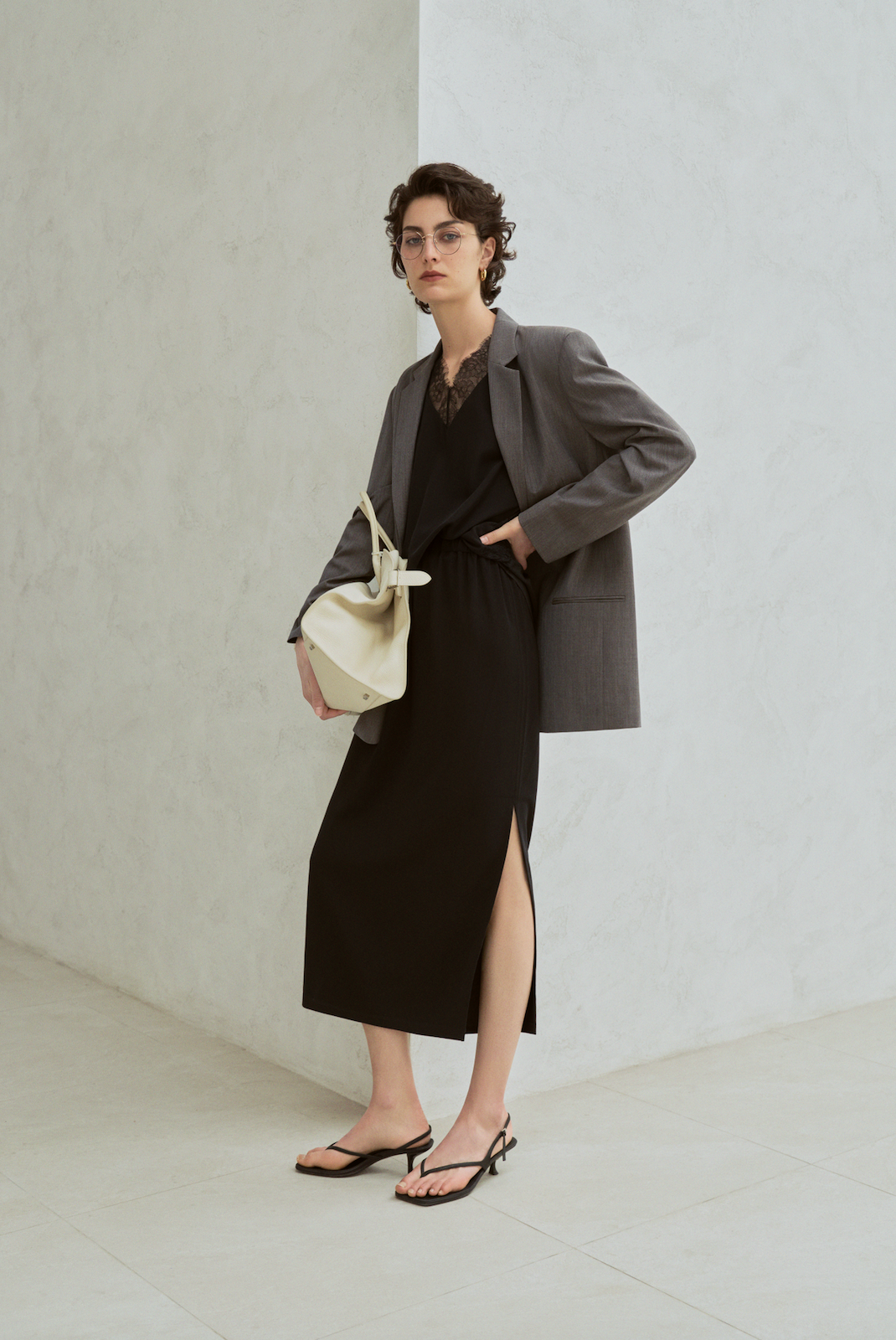 Virgin Wool Tailored Blazer