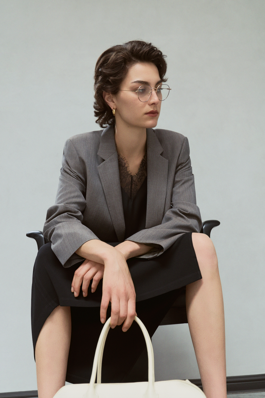Virgin Wool Tailored Blazer