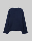 Luxury Cable-Knit Cashmere Pullover