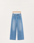 Okayama Slub Denim Wide Leg Jeans