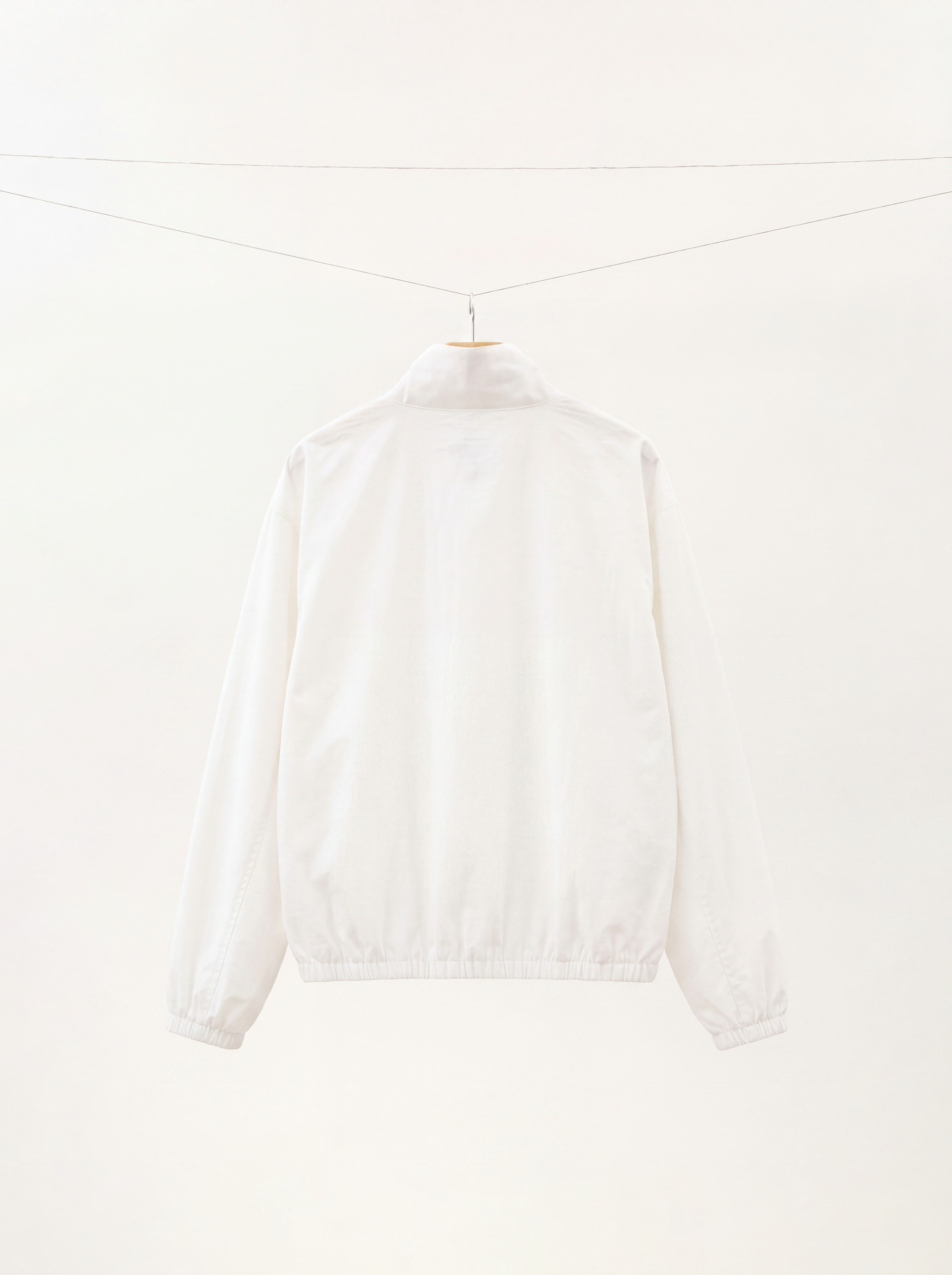 Linen Half-Zip Jacket