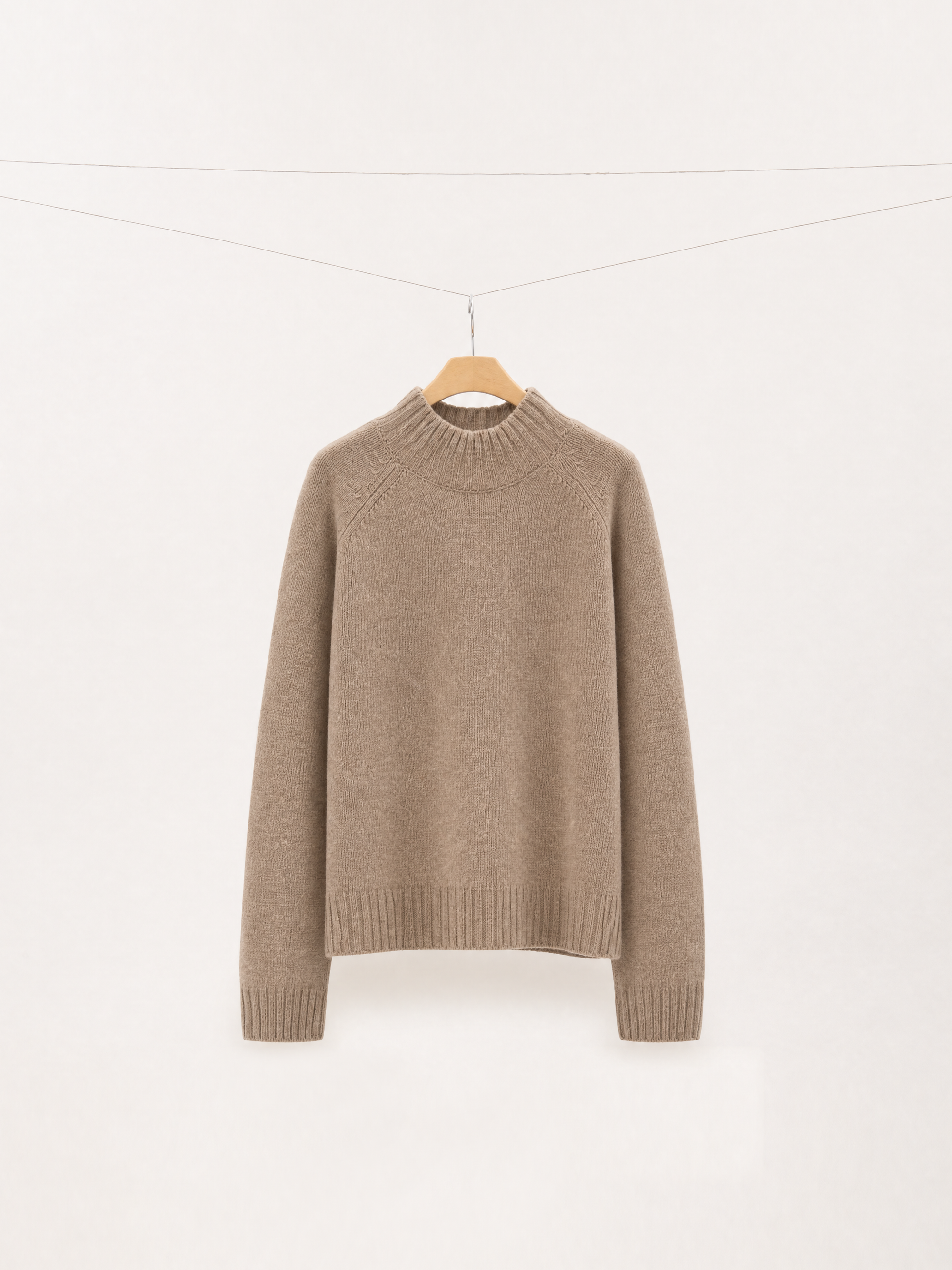 Yak Wool Cable Knit Sweater