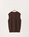 Classic Merino Wool V-Neck Sweater Vest