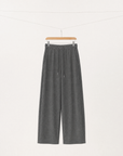 Silk Blend Wide Leg Lounge Trousers