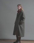 Harris Tweed Wool Coat